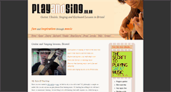 Desktop Screenshot of playandsing.co.uk